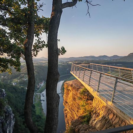 Pension Kleiner Koenig Struppen-Siedlung Buitenkant foto