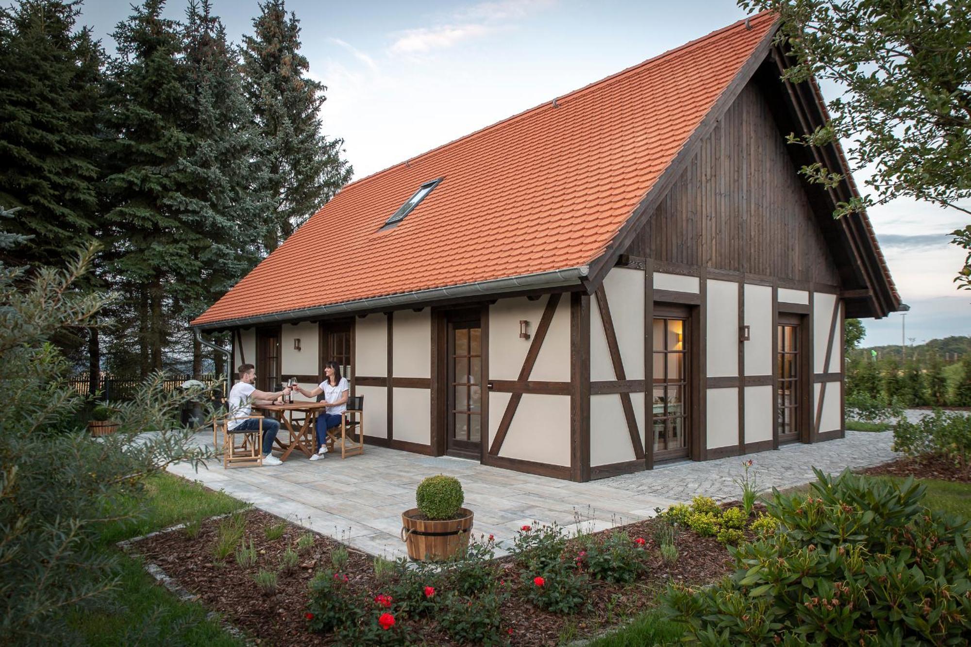 Pension Kleiner Koenig Struppen-Siedlung Buitenkant foto