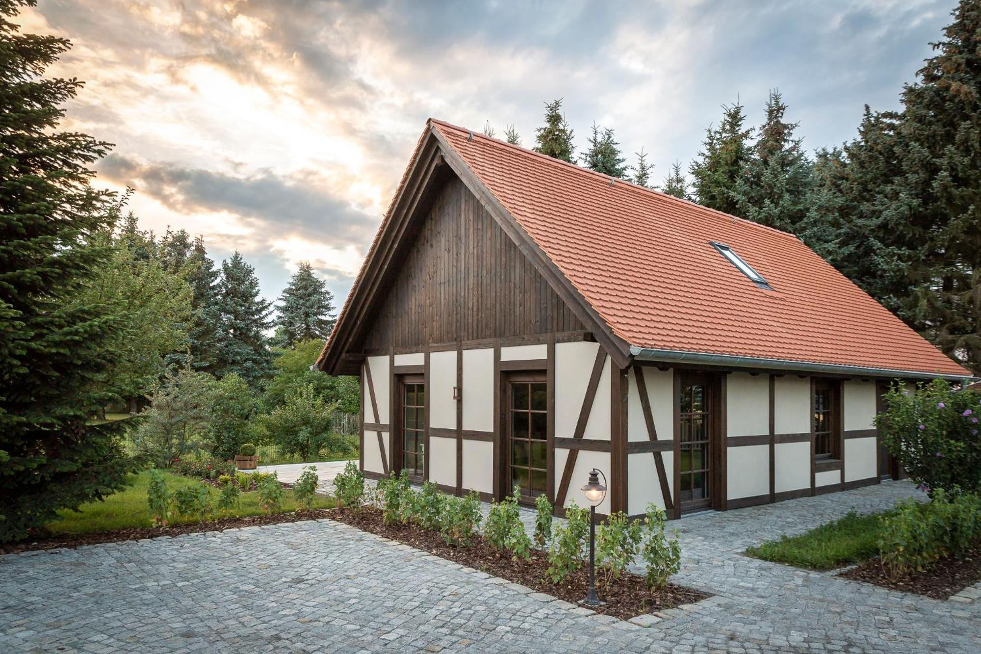 Pension Kleiner Koenig Struppen-Siedlung Buitenkant foto
