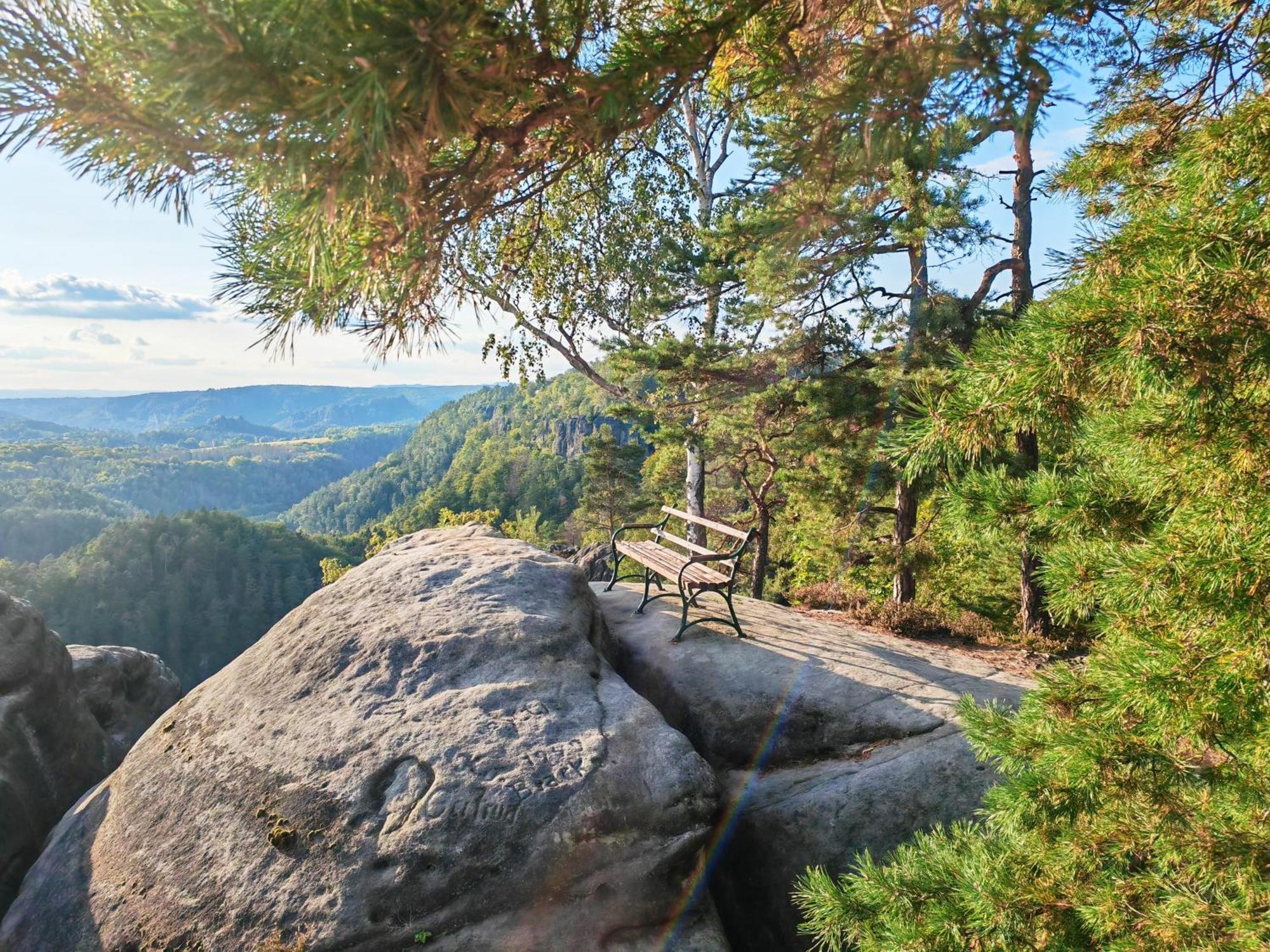 Pension Kleiner Koenig Struppen-Siedlung Buitenkant foto