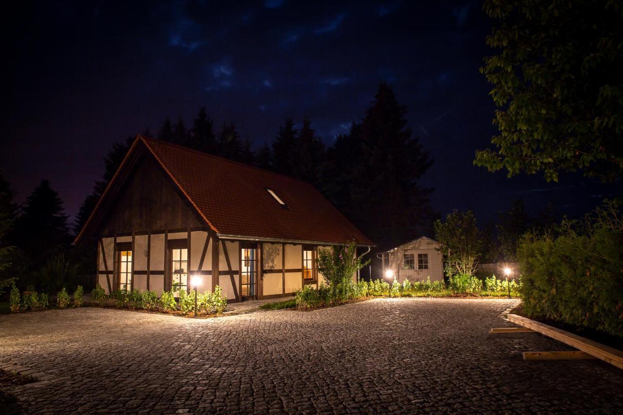 Pension Kleiner Koenig Struppen-Siedlung Buitenkant foto